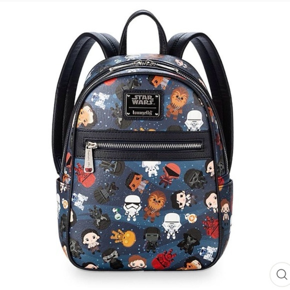 Disney Parks Loungefly Star Wars: The Rise of Skywalker Chibi Mini Backpack